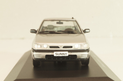 Nissan Sunny 1991, silver, Altaya 1:43 Уценка!