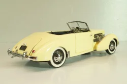 Cord 812 Phaeton Coupe yellow, 1937, Franklin Mint 1:24