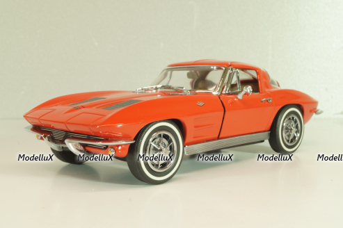 Chevrolet Corvette (C2) Sting ray 1965, red, Franklin Mint 1:24