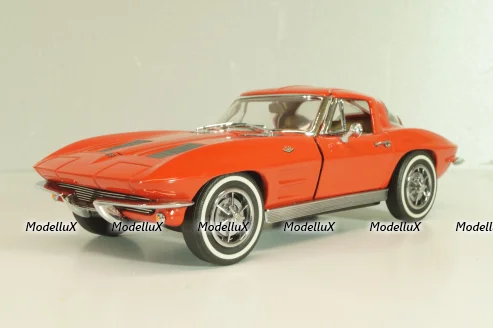 Chevrolet Corvette (C2) Sting ray 1965, red, Franklin Mint 1:24