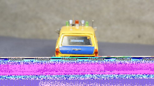 Краз-256, ранний, оранжевый, Кременчугский Автомобильный Завод 1:50