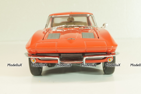 Chevrolet Corvette (C2) Sting ray 1965, red, Franklin Mint 1:24