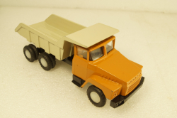 Краз-256, ранний, оранжевый, Кременчугский Автомобильный Завод 1:50
