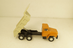 Краз-256, ранний, оранжевый, Кременчугский Автомобильный Завод 1:50