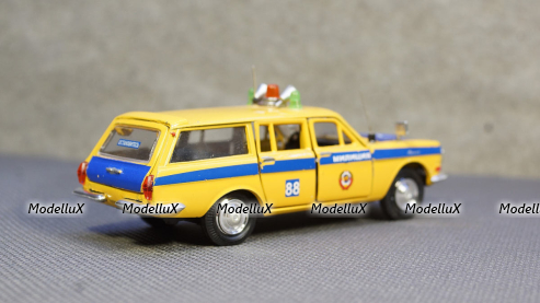Краз-256, ранний, оранжевый, Кременчугский Автомобильный Завод 1:50