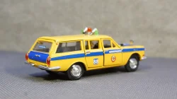 Краз-256, ранний, оранжевый, Кременчугский Автомобильный Завод 1:50