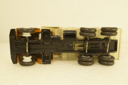 Краз-256, ранний, оранжевый, Кременчугский Автомобильный Завод 1:50