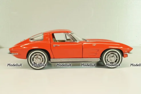 Chevrolet Corvette (C2) Sting ray 1965, red, Franklin Mint 1:24