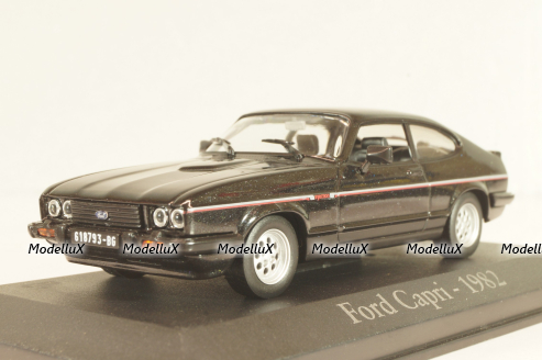 Ford Capri 1982, black, Altaya 1:43 Уценка 2!