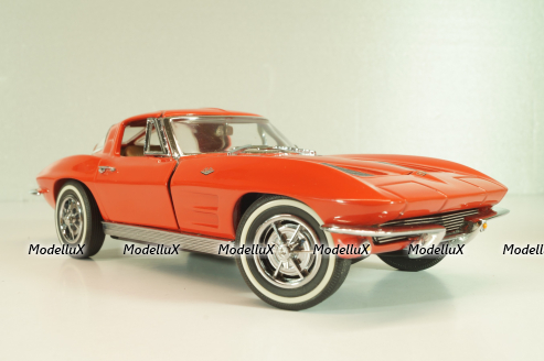 Chevrolet Corvette (C2) Sting ray 1965, red, Franklin Mint 1:24