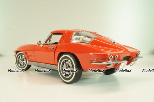 Chevrolet Corvette (C2) Sting ray 1965, red, Franklin Mint 1:24