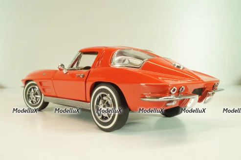 Chevrolet Corvette (C2) Sting ray 1965, red, Franklin Mint 1:24