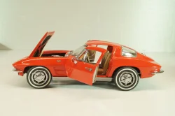Chevrolet Corvette (C2) Sting ray 1965, red, Franklin Mint 1:24