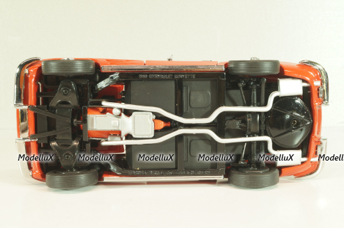 Chevrolet Corvette (C2) Sting ray 1965, red, Franklin Mint 1:24