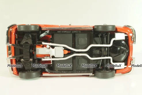 Chevrolet Corvette (C2) Sting ray 1965, red, Franklin Mint 1:24