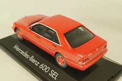 Mercedes-Benz 600 SEL (W140) 1991, red, 070041, Herpa 1:43