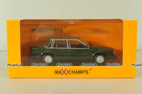 Volvo 740 GL 1986, dark green, 940171700, Maxichamps 1:43