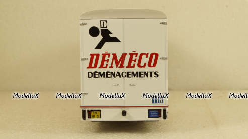 Berliet GBK 75 1969 "Déménagement Déméco" white/red, Altaya 1:43