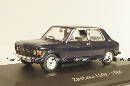 Zastawa 1100 1980, dark blue, Altaya 1:43 Уценка!