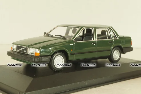 Volvo 740 GL 1986, dark green, 940171700, Maxichamps 1:43