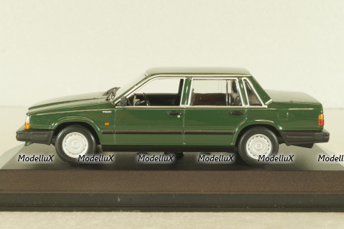 Volvo 740 GL 1986, dark green, 940171700, Maxichamps 1:43