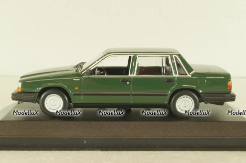 Volvo 740 GL 1986, dark green, 940171700, Maxichamps 1:43