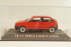 Seat Ibiza 1.5 GLX 1984, red, Altaya 1:43