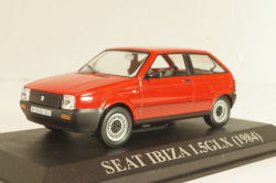 Seat Ibiza 1.5 GLX 1984, red, Altaya 1:43
