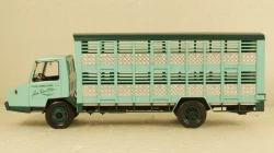 Berliet Stradair 10 Cochonnière 1966 green-blue, Hachette 1:43
