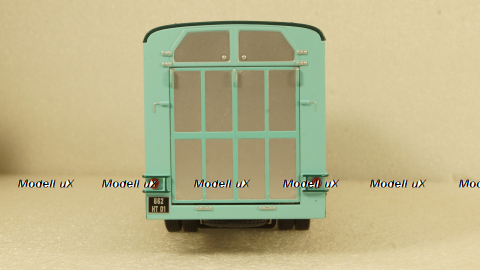 Berliet Stradair 10 Cochonnière 1966 green-blue, Hachette 1:43