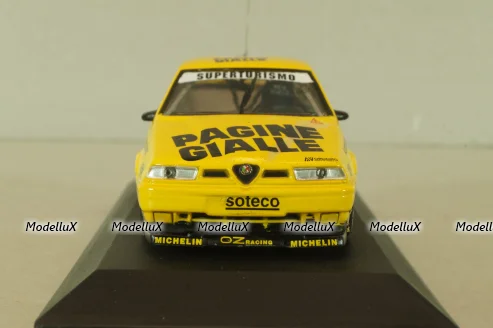Alfa Romeo 155 #6, 1994 Class 2 Italy, A. Tamburini, yellow, 430941206, Minichamps 1:43