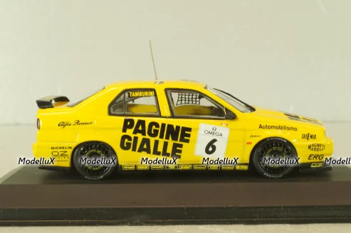 Alfa Romeo 155 #6, 1994 Class 2 Italy, A. Tamburini, yellow, 430941206, Minichamps 1:43