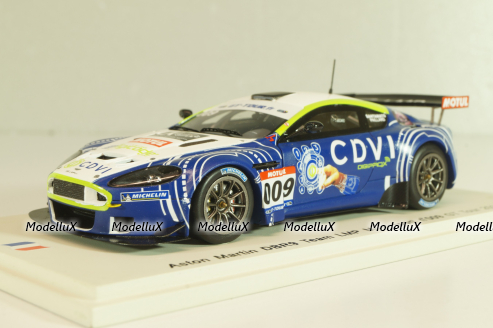 Aston Martin DBR9 #009 GT Tour 2011, blue, SF027, Spark 1:43