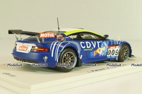 Aston Martin DBR9 #009 GT Tour 2011, blue, SF027, Spark 1:43