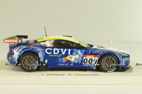 Aston Martin DBR9 #009 GT Tour 2011, blue, SF027, Spark 1:43