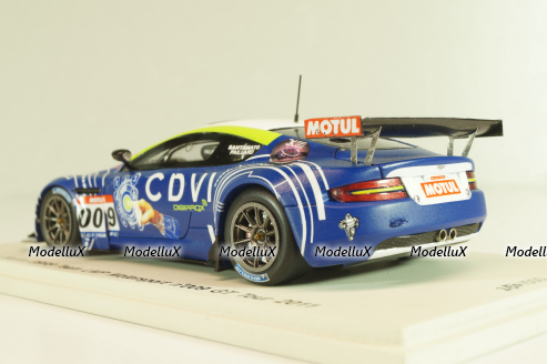 Aston Martin DBR9 #009 GT Tour 2011, blue, SF027, Spark 1:43
