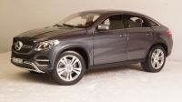 Mercedes GLE-CLASS COUPE 2015 grey metallic, 183790, Norev 1:18