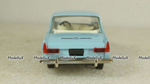 Москвич-412, такси, октябрь 92г., Тантал/Радон 1:43