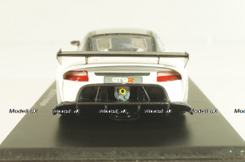 Porsche 9ff GT9 R Prototype 2007, white/grey, S0748, Spark 1:43