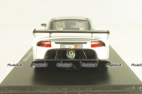 Porsche 9ff GT9 R Prototype 2007, white/grey, S0748, Spark 1:43