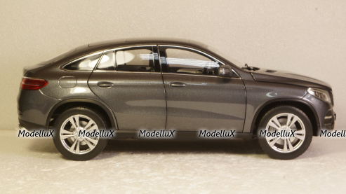 Mercedes GLE-CLASS COUPE 2015 grey metallic, 183790, Norev 1:18
