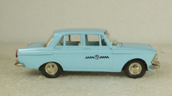 Москвич-412, такси, октябрь 92г., Тантал/Радон 1:43