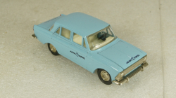 Москвич-412, такси, октябрь 92г., Тантал/Радон 1:43