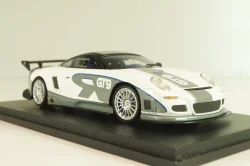 Porsche 9ff GT9 R Prototype 2007, white/grey, S0748, Spark 1:43