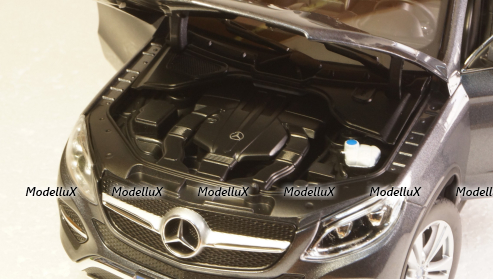Mercedes GLE-CLASS COUPE 2015 grey metallic, 183790, Norev 1:18