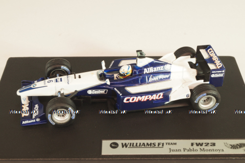 Williams F1 Team FW23 #5 Juan Pablo Montoya Car 2001, Formula 1, 50212, Hot Wheels 1:43