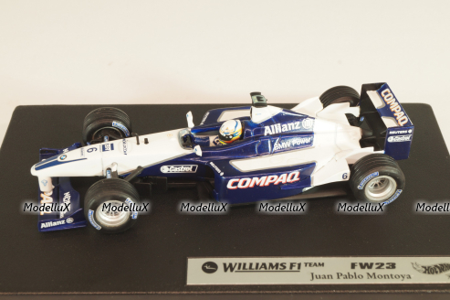 Williams F1 Team FW23 #5 Juan Pablo Montoya Car 2001, Formula 1, 50212, Hot Wheels 1:43