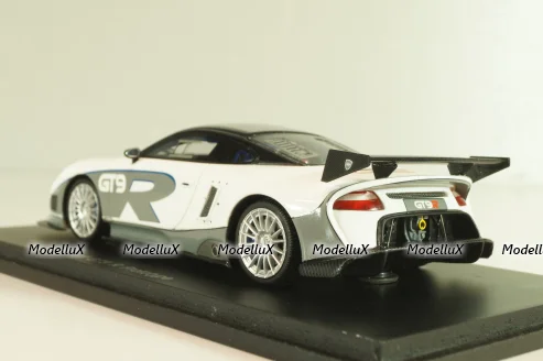 Porsche 9ff GT9 R Prototype 2007, white/grey, S0748, Spark 1:43