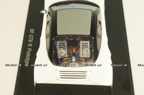 Porsche 9ff GT9 R Prototype 2007, white/grey, S0748, Spark 1:43