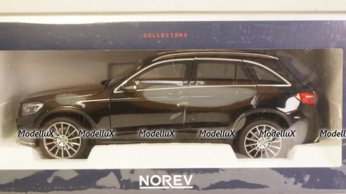 Mercedes GLC 2015 black, 183791, Norev 1:18